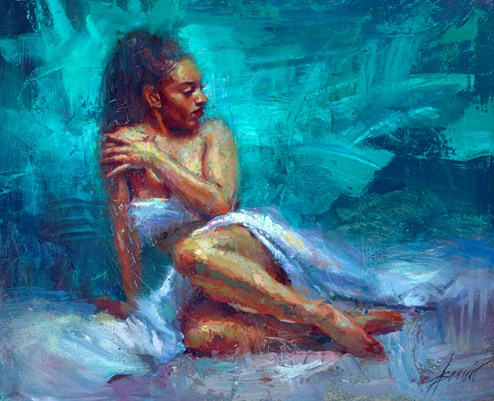Jade by Henry Asencio - Original Painting on Board